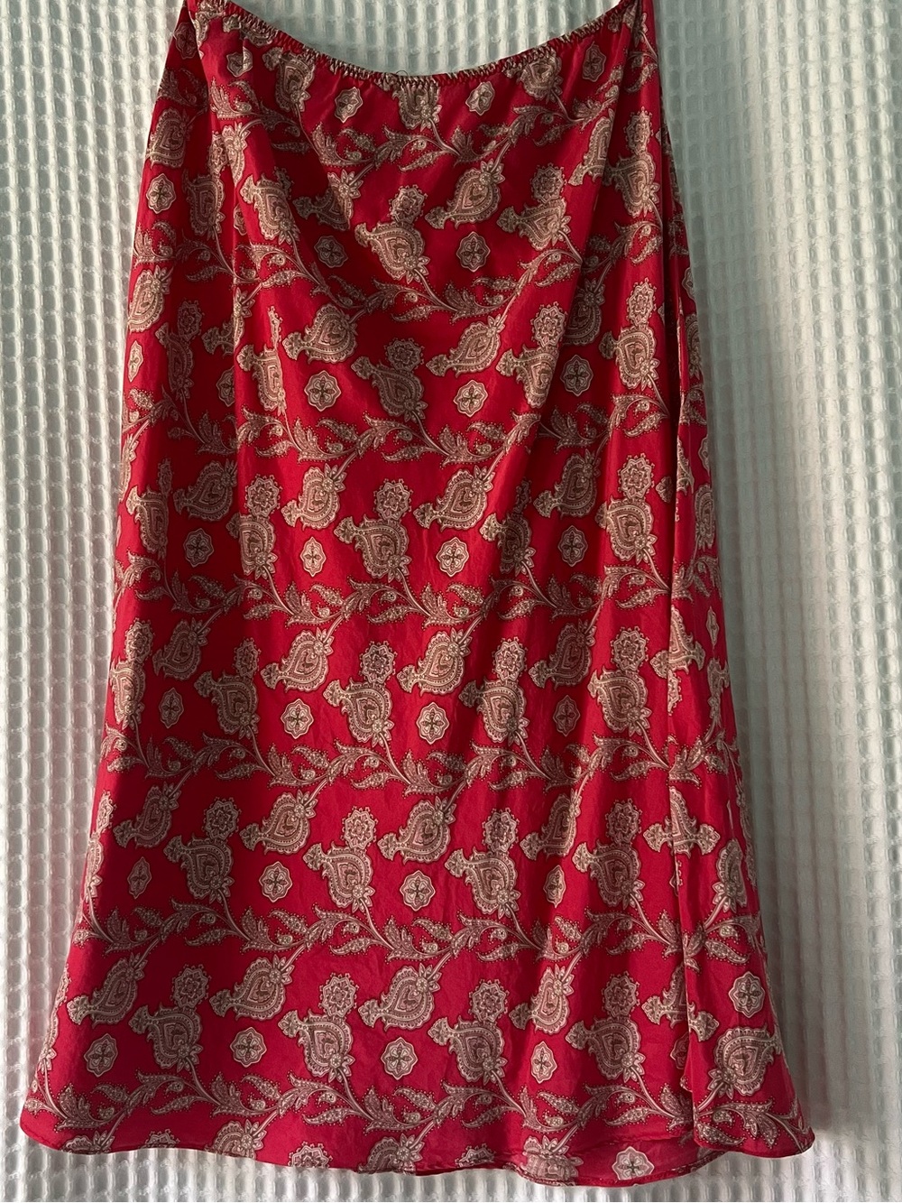 Vintage Gap 100% silk skirt